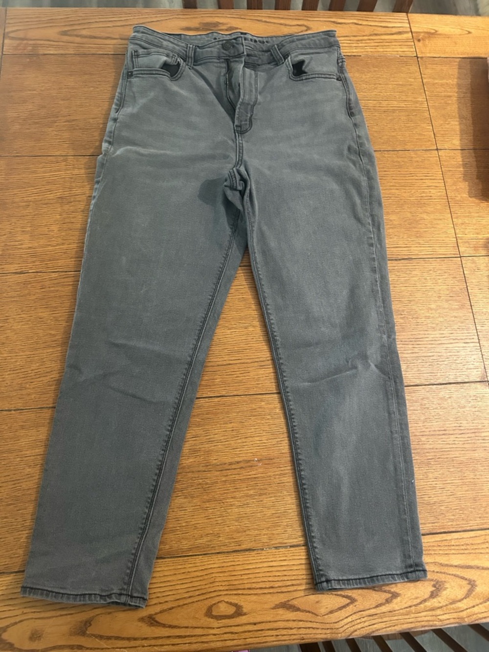 American Eagle Outfitters Charcoal Straight Jeans